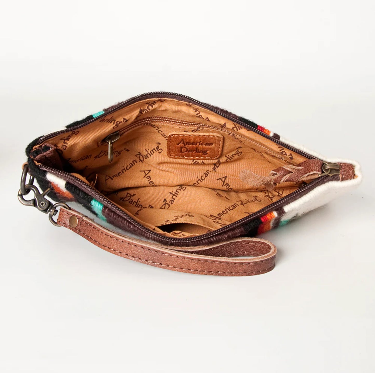 American Darling Saddle Blanket Wristlet - Aspen