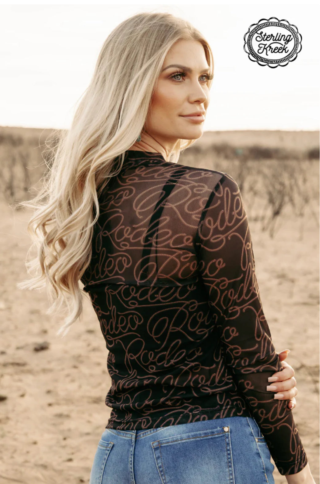 Long Sleeved Rodeo Queen Top