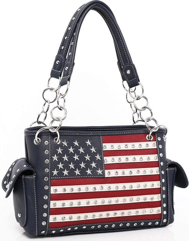 Montana West American Pride Concealed Collection Satchel