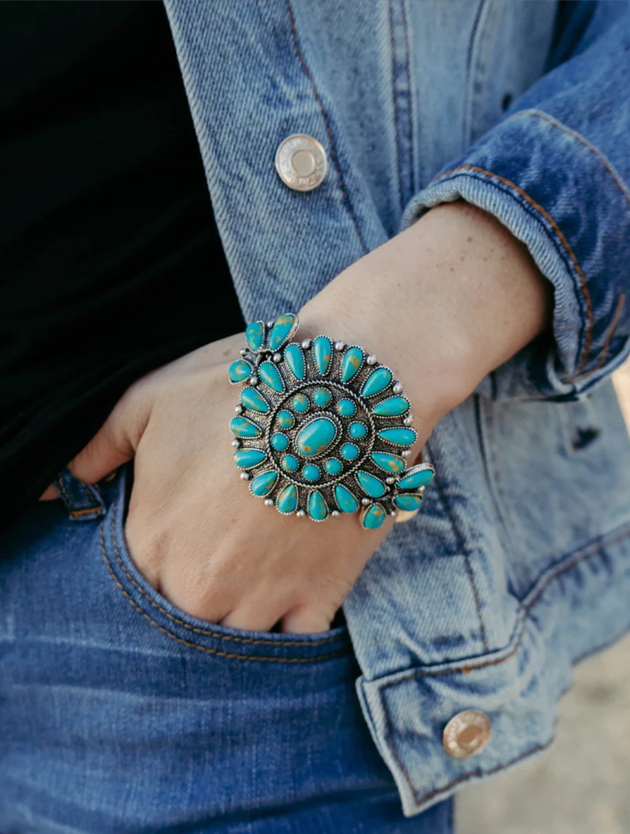 Bracelet Cuff - Western Rider