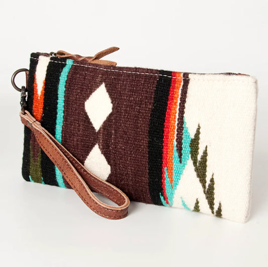 American Darling Saddle Blanket Wristlet - Aspen