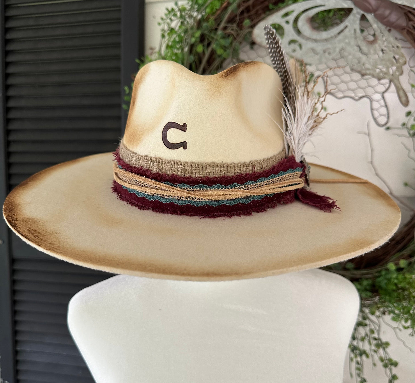 Customized Charlie 1 Horse “White Sands” Hat